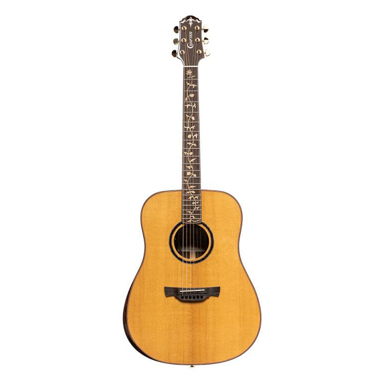 Crafter VL D28E VVS – Dreadnought western guitar med VVS behandlet massiv gran