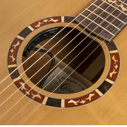 Crafter VL J27CE VVS – Jumbo elektroakustisk guitar med VVS-behandlet massivt grandæk