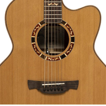 Crafter VL J27CE VVS – Jumbo elektroakustisk guitar med VVS-behandlet massivt grandæk