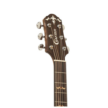 Crafter VL J27CE VVS – Jumbo elektroakustisk guitar med VVS-behandlet massivt grandæk