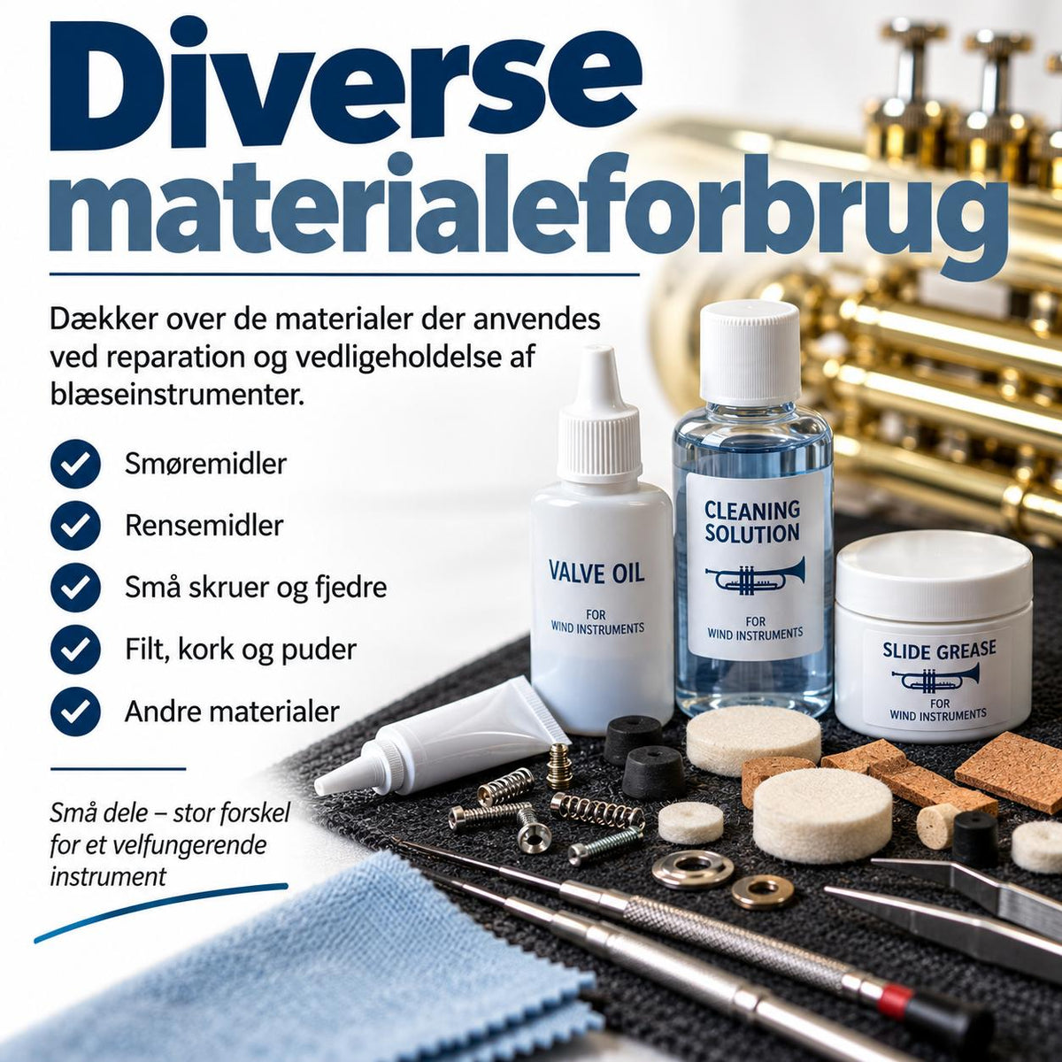 Diverse materialeforbrug