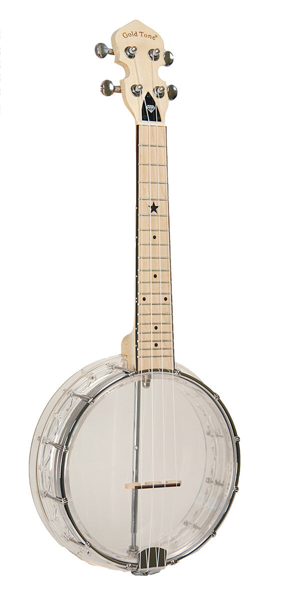 Gold Tone LG-D – Little Gem koncert banjo-ukulele med transporttaske, Diamond