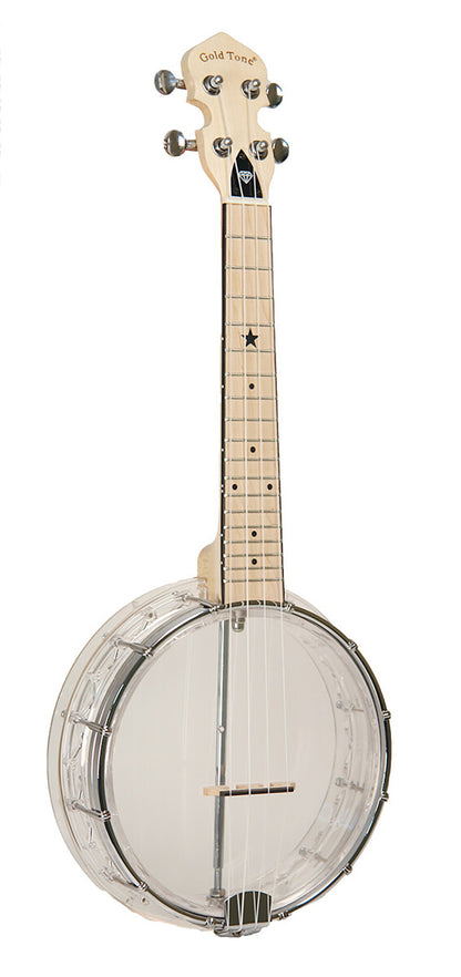 Gold Tone LG-D – Little Gem koncert banjo-ukulele med transporttaske, Diamond
