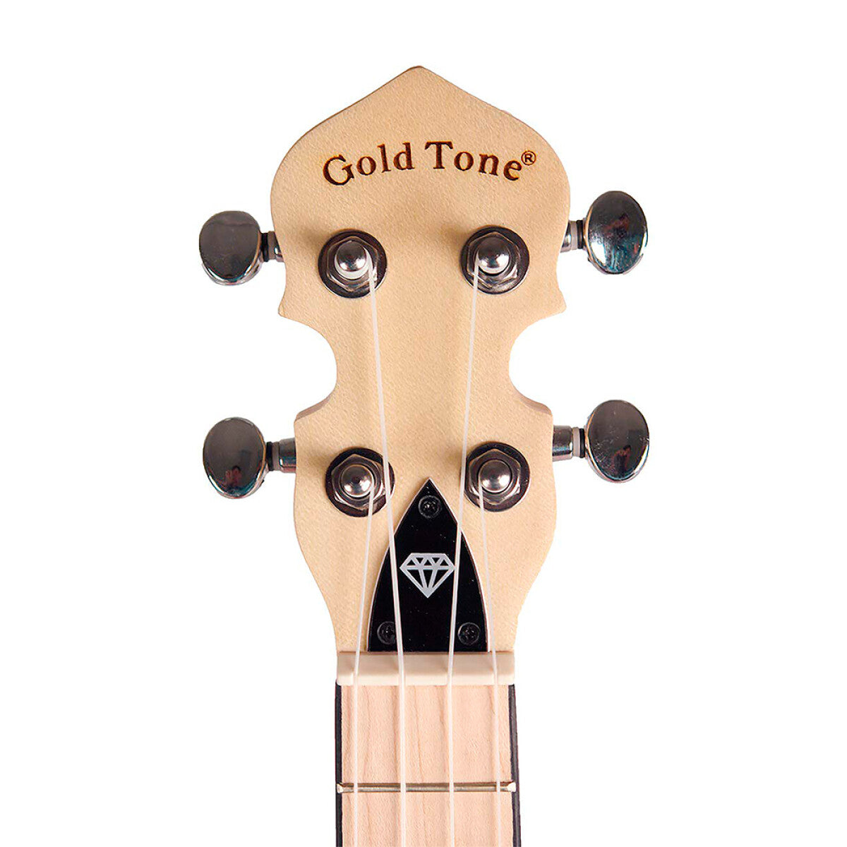 Gold Tone LG-D-LIGHTS – Little Gem koncert banjo-ukulele med LED-lys, Diamond