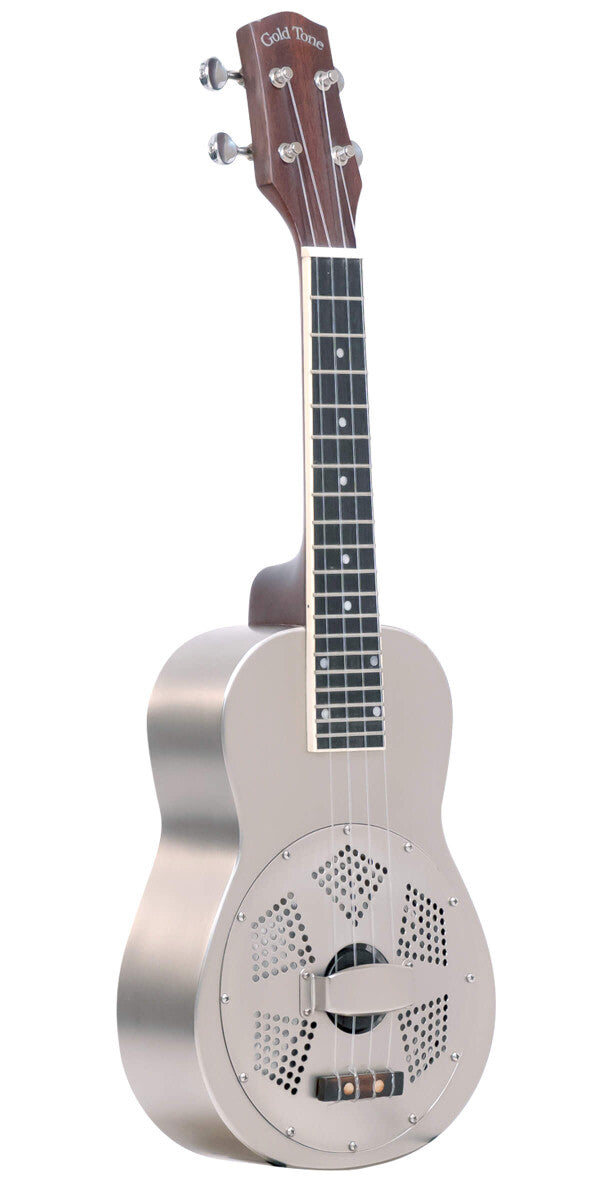 Gold Tone RESOUKE CONCERT – Resonator-koncertukulele i metal med transporttaske
