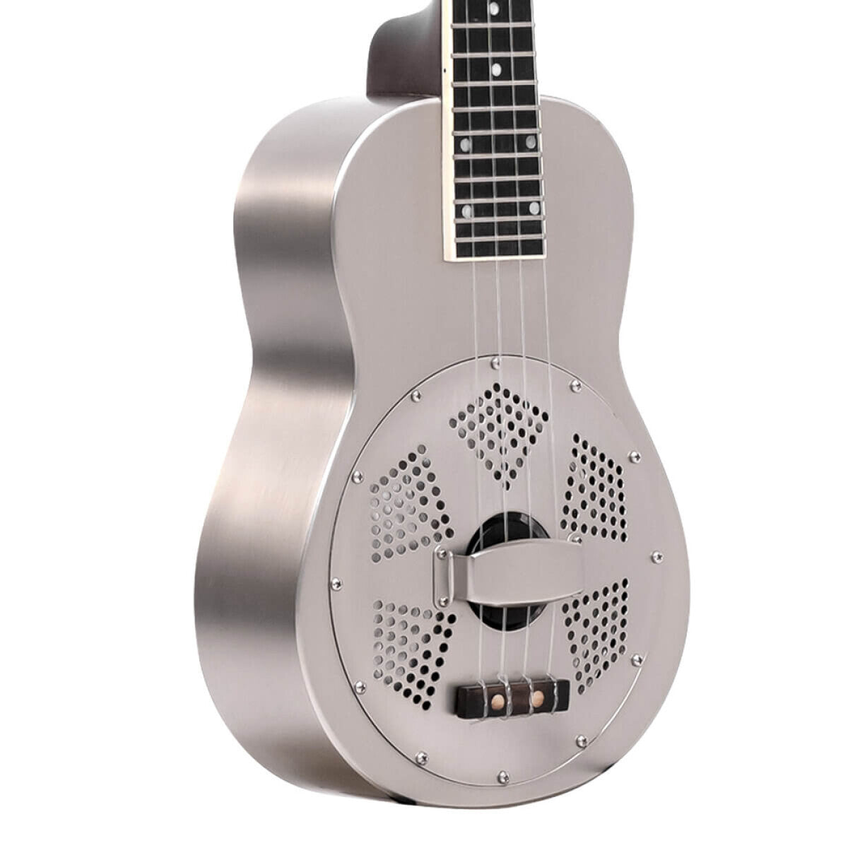 Gold Tone RESOUKE CONCERT – Resonator-koncertukulele i metal med transporttaske