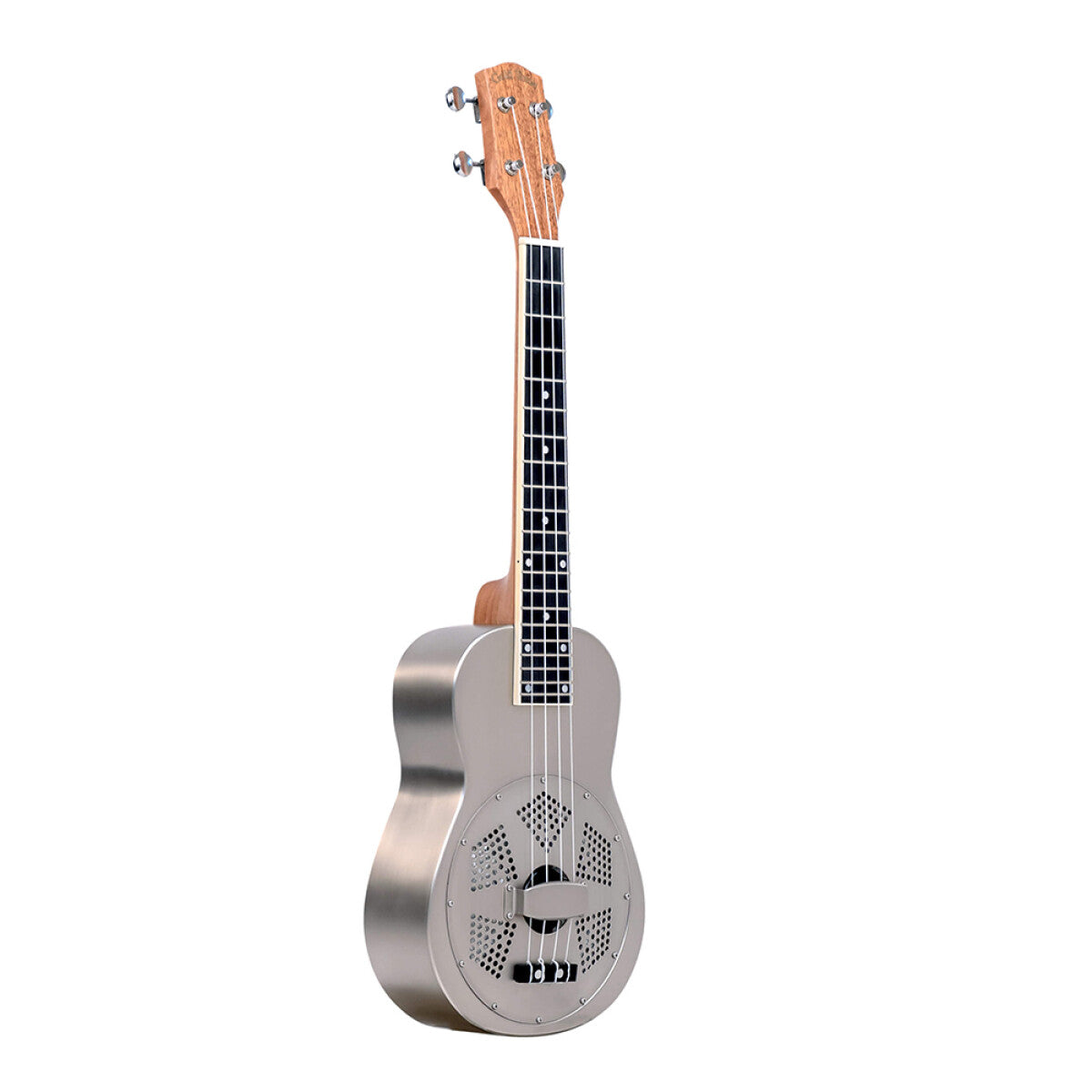 Gold Tone RESOUKE TENOR – Resonator-tenorukulele i metal med transporttaske