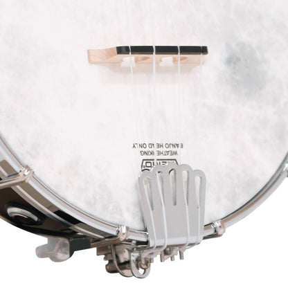 Gold Tone BU-1 4-String Open Back Concert Banjo-Ukulele med Pickup og Taske