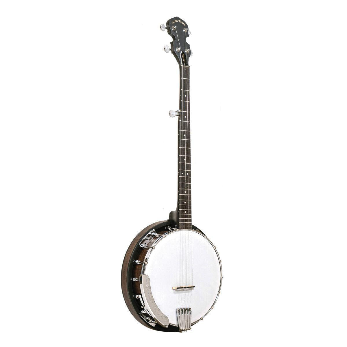Gold Tone CC-BG 5-strenget Cripple Creek Bluegrass banjo pack med taske, instruktions-DVD, rem, plekter og tuner