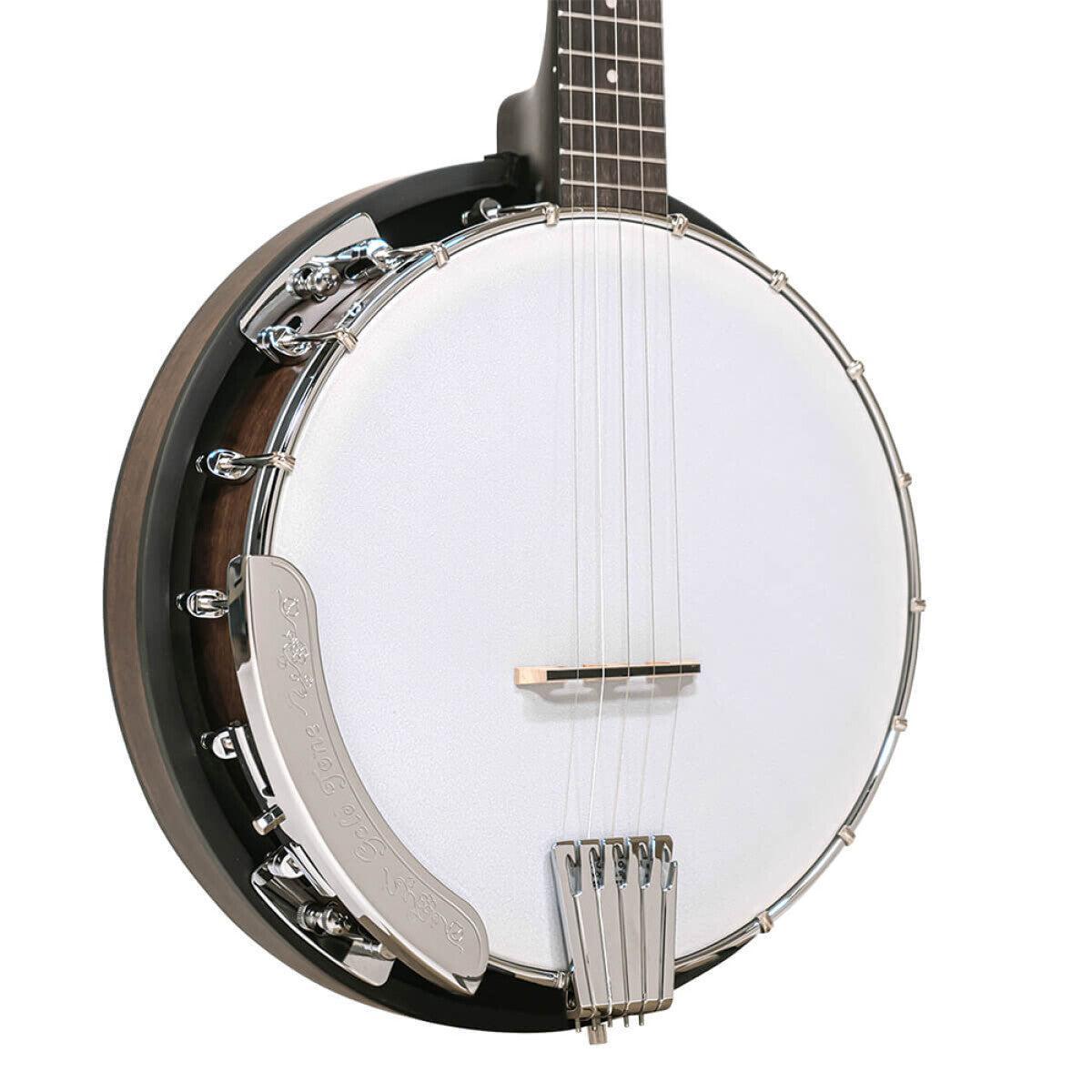 Gold Tone CC-BG 5-strenget Cripple Creek Bluegrass banjo pack med taske, instruktions-DVD, rem, plekter og tuner