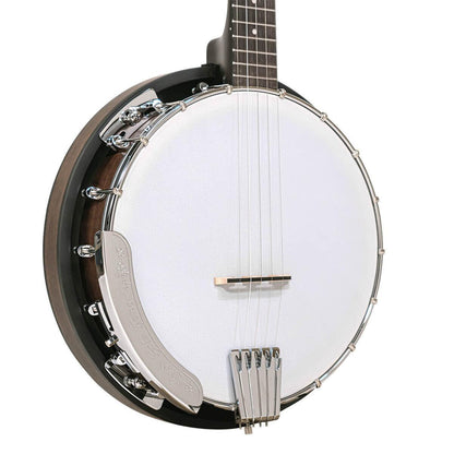 Gold Tone CC-BG 5-strenget Cripple Creek Bluegrass banjo pack med taske, instruktions-DVD, rem, plekter og tuner