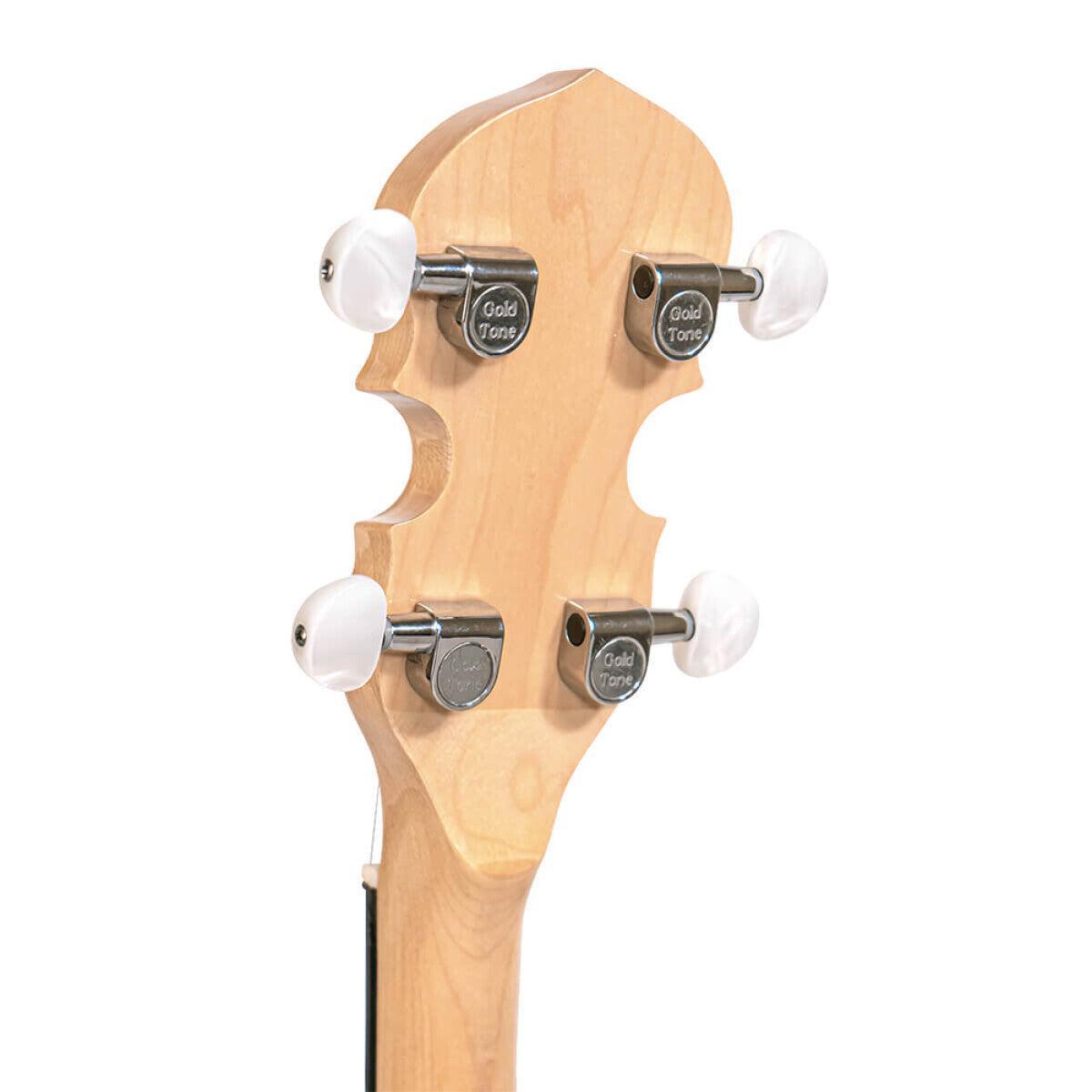 Gold Tone CC-PLECTRUM 4-strenget Cripple Creek Plectrum banjo med resonator