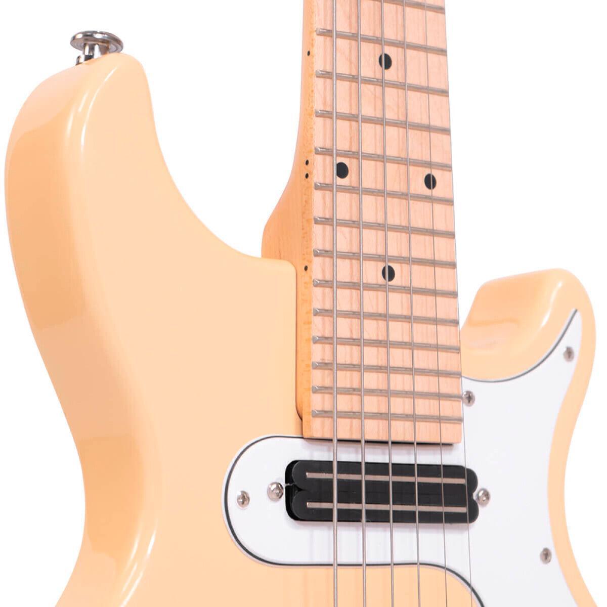Gold Tone GME-6 6-strenget massiv el-mandolin med taske – Cream Gloss