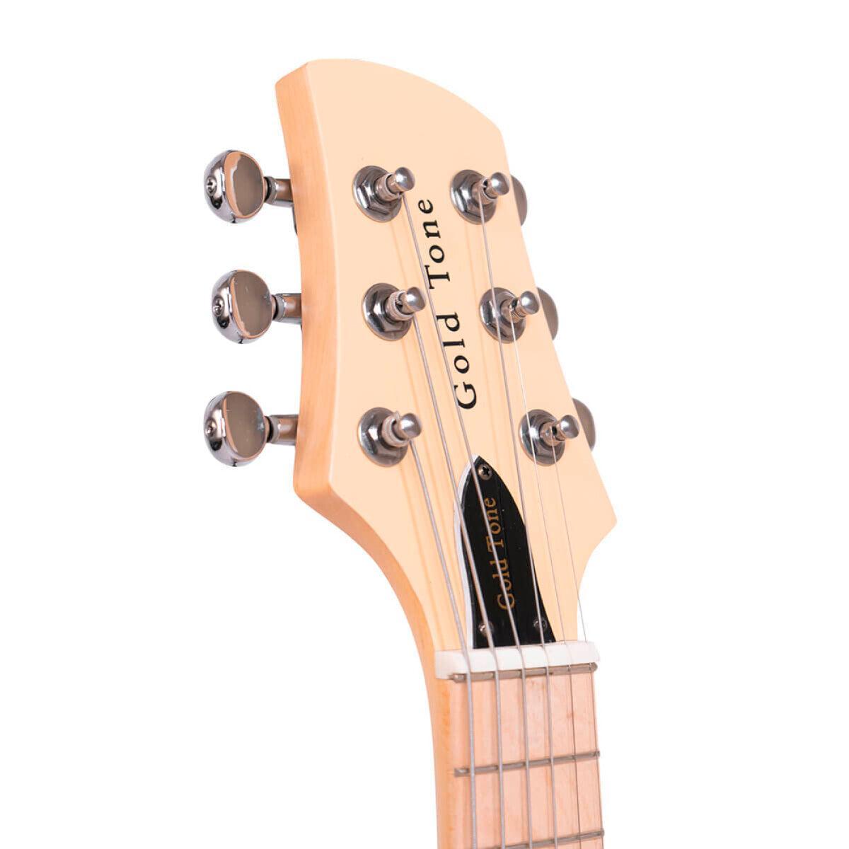 Gold Tone GME-6 6-strenget massiv el-mandolin med taske – Cream Gloss