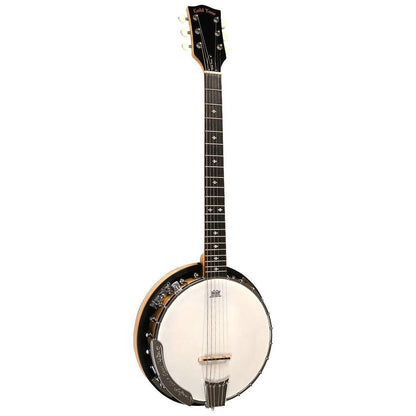 Gold Tone GT-500 Gold Tone Deluxe Banjitar, 6-strenget guitarhals med banjokrop