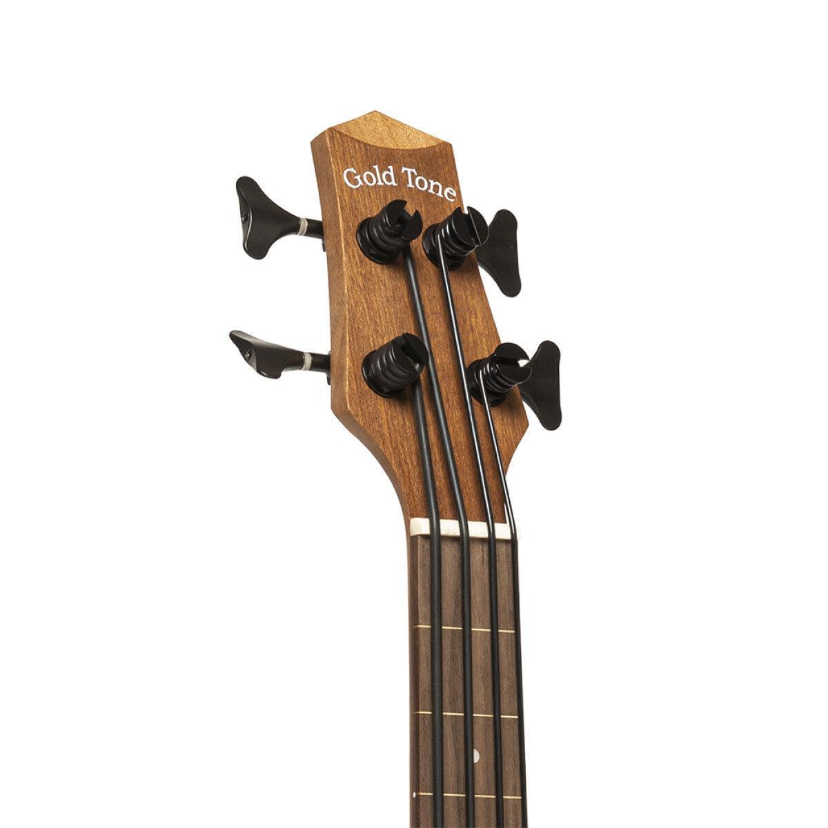 Gold Tone M-BASS 23" Acoustic-Electric Micro Bass with Mahogany Top and Bag Included 