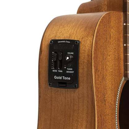 Gold Tone M-BASS 23" Acoustic-Electric Micro Bass with Mahogany Top and Bag Included 