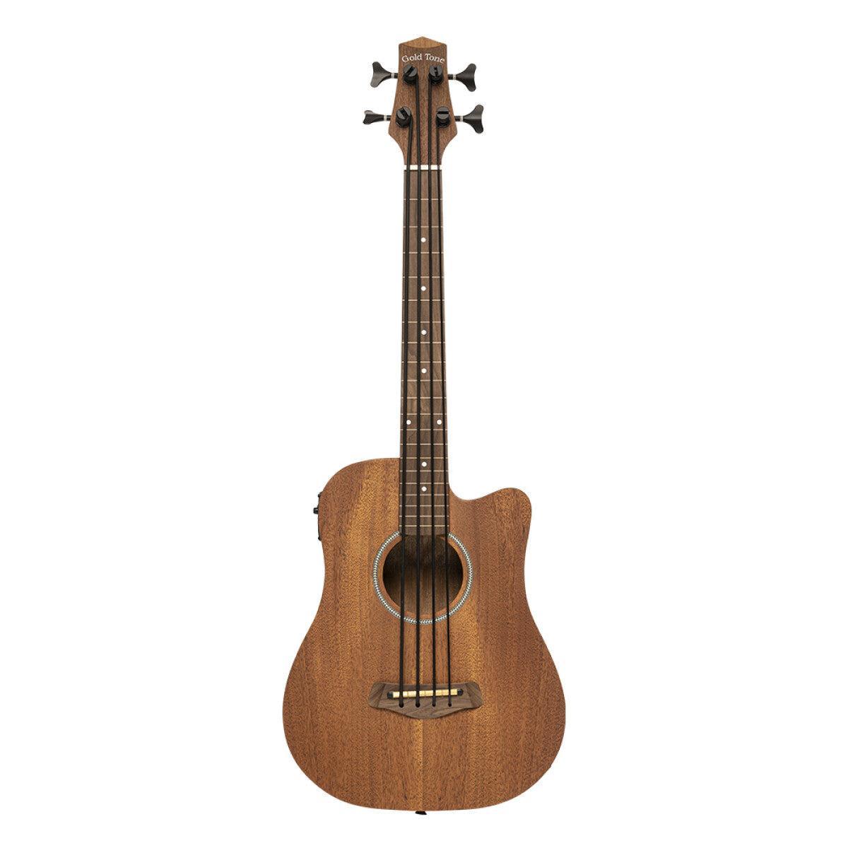 Gold Tone M-BASS 23" Acoustic-Electric Micro Bass with Mahogany Top and Bag Included 