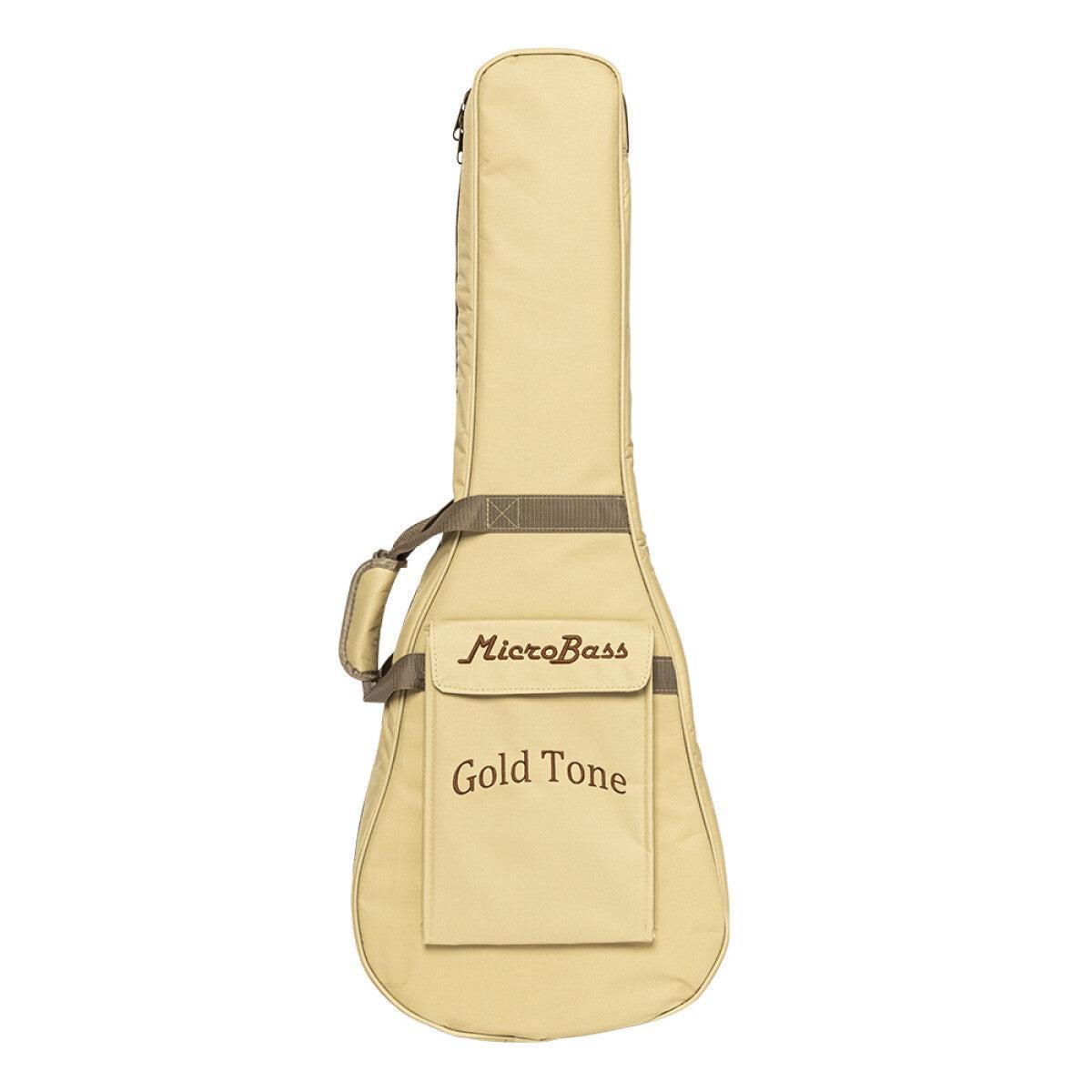 Gold Tone M-BASS25 25" acoustic-electric micro bass with mahogany top and bag included 