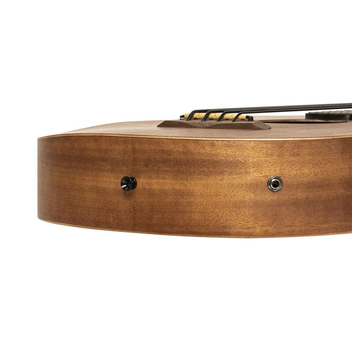 Gold Tone M-BASS25/L 25" acoustic-electric micro bass with mahogany top and back included, left-handed model