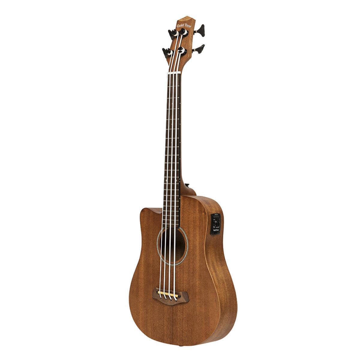 Gold Tone M-BASS/L Ergonomic 23" fretless micro bass for left-handed musicians 