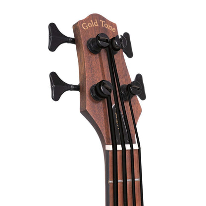 Gold Tone ME-BASS 23" electric micro bass with mahogany top and back included