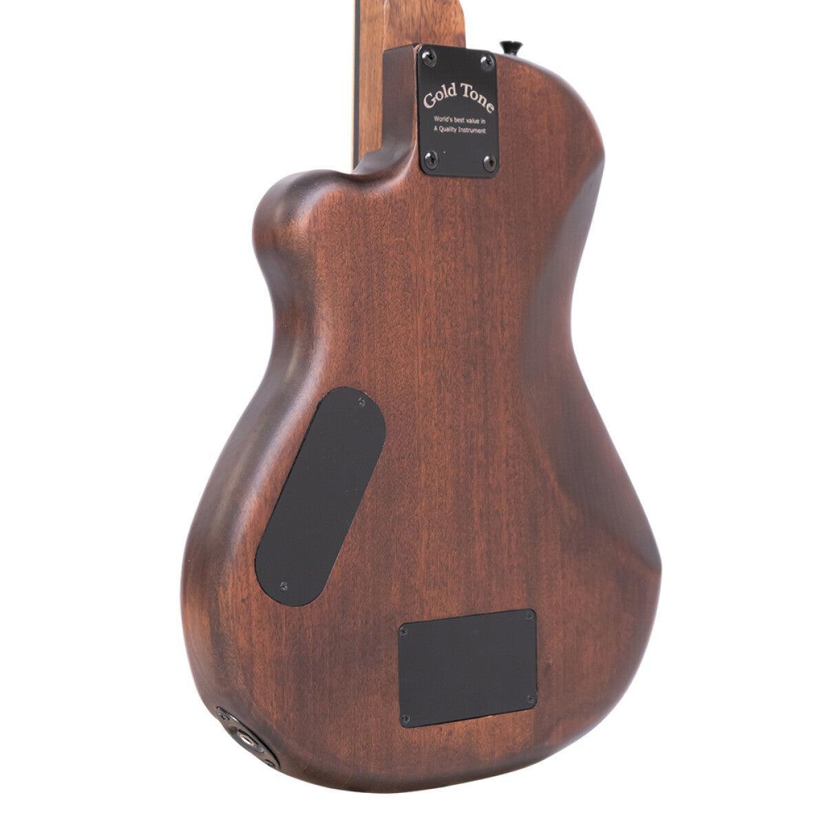 Gold Tone ME-BASS 23" electric micro bass with mahogany top and back included