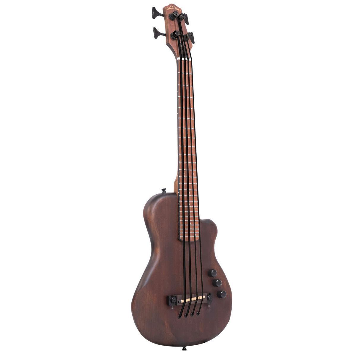 Gold Tone ME-BASS 23" electric micro bass with mahogany top and back included