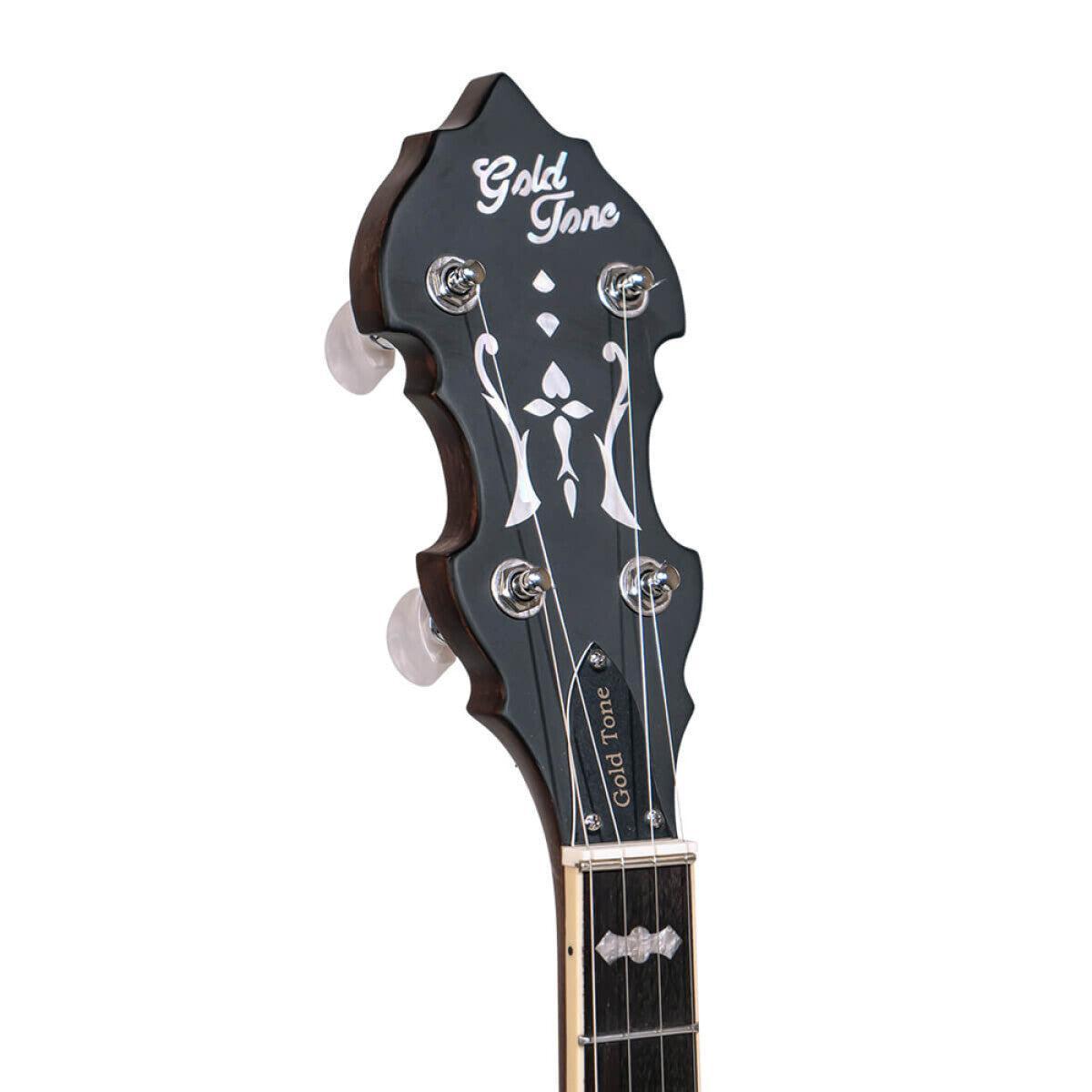 Gold Tone OB-150RF 5-strengs Orange Blossom radiused banjo med taske