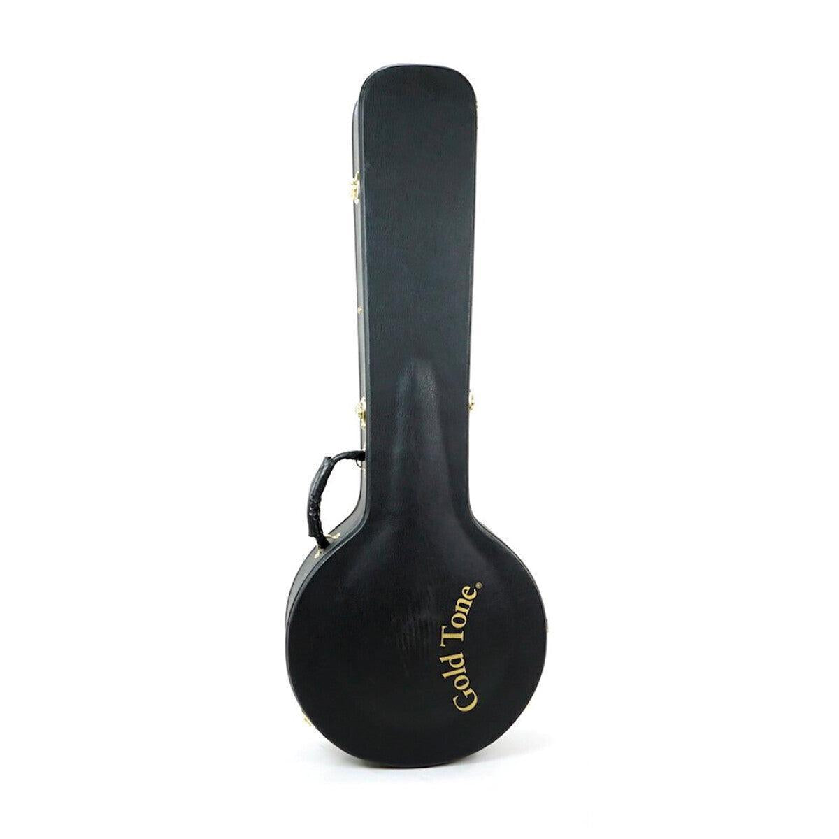 Gold Tone OB-150WF 5-strenget bluegrass-banjo med bred hals og kasse – Vintage brown satin