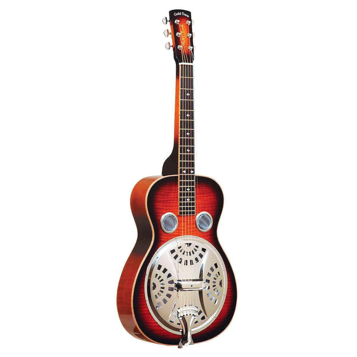 Gold Tone PBS-M Paul Beard Signature Resophonic Guitar med firkantet hals og massiv mahogni-top