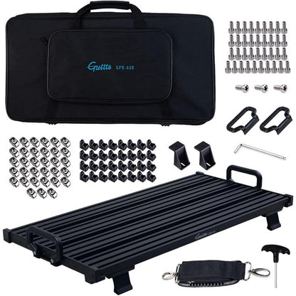 Guitto GPB-03 B pedalboard med taske - Large
