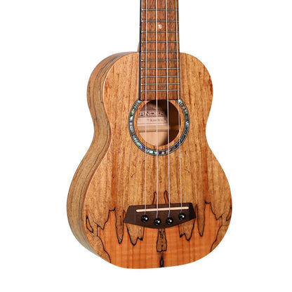 Islander MAS-4 Traditional soprano ukulele with split maple top