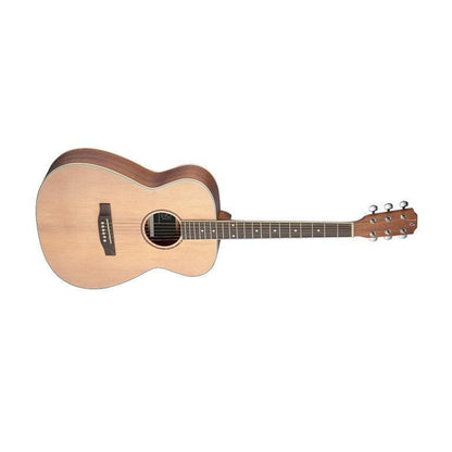 J.N Guitars ASY-A Auditorium guitar m/massiv gran dæk