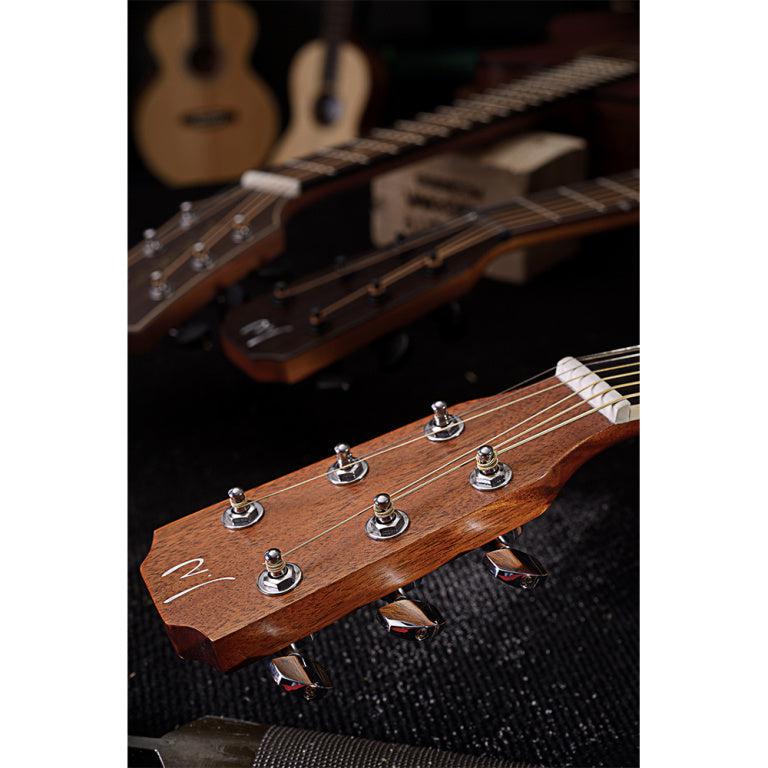 J.N Guitars ASY-A Auditorium guitar m/massiv gran dæk