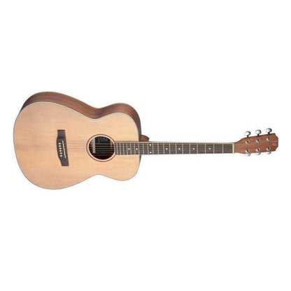 J.N Guitars ASY-A Auditorium guitar m/massiv gran dæk