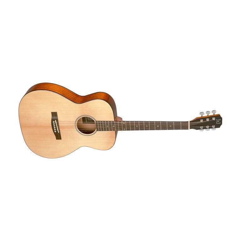 J.N Guitars BES-A N Auditorium guitar m/massiv gran dæk
