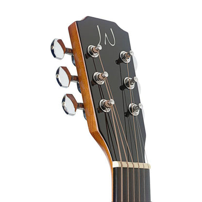 J.N Guitars BES-A N Auditorium guitar m/massiv gran dæk