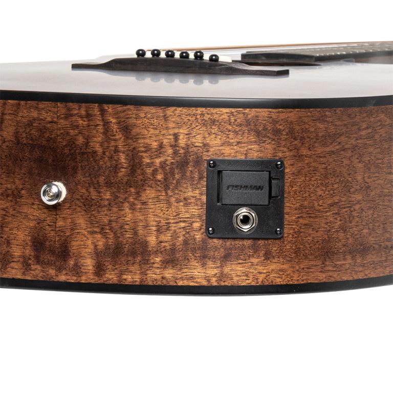 J.N Guitars DOV-ACFI Auditorium guitar m/massiv mahogni dæk og Fishman Pick-up
