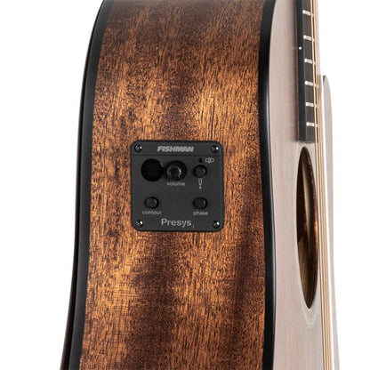 J.N Guitars DOV-DCFI Dreadnought guitar m/massiv mahogni dæk og Fishman Pick-Up