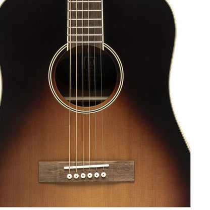 J.N Guitars EZR-D Dreadnought guitar m/massiv ceder dæk, sunburst