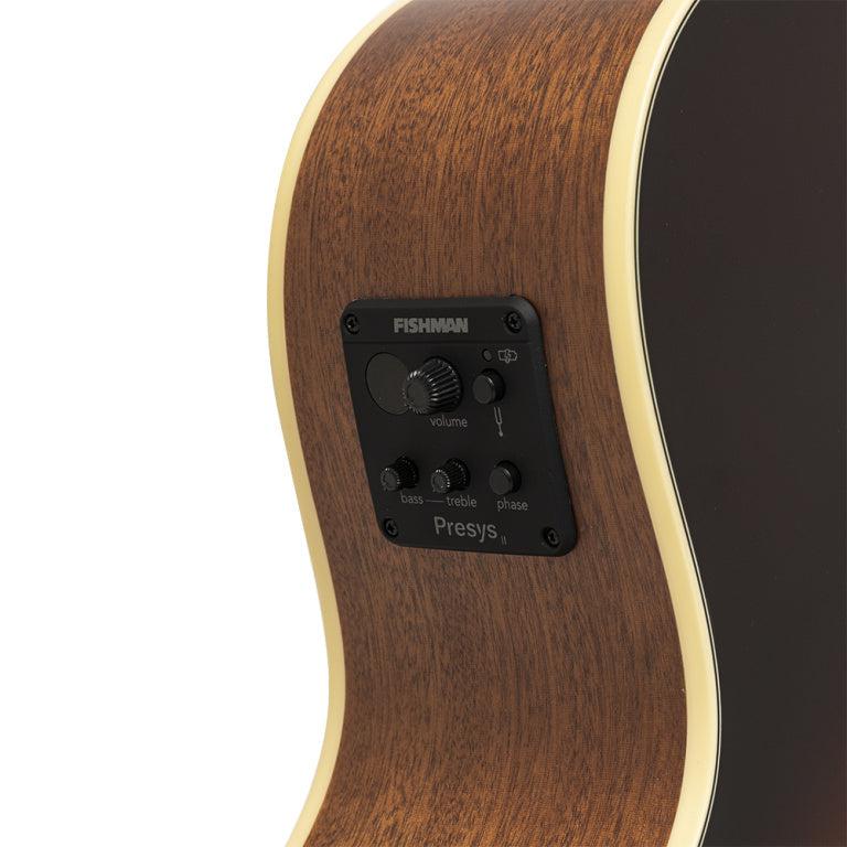 J.N Guitars EZR-OMCFI Orchestra guitar m/massiv ceder dæk og Fishman Pick-Up, sunburst
