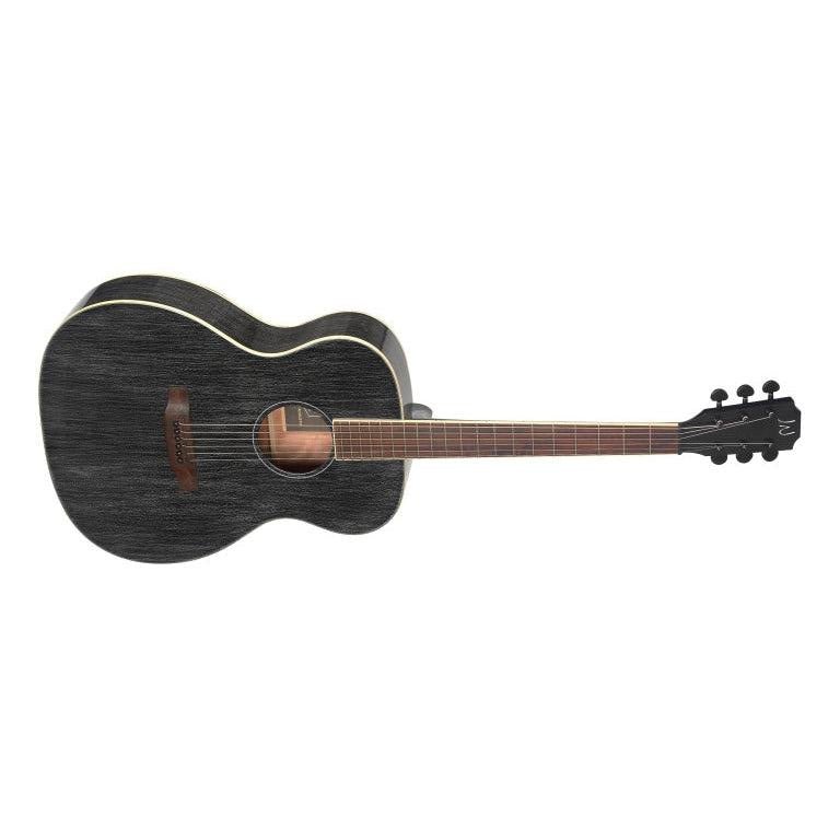 J.N Guitars YAK-A Auditorium guitar massiv mahogni dæk