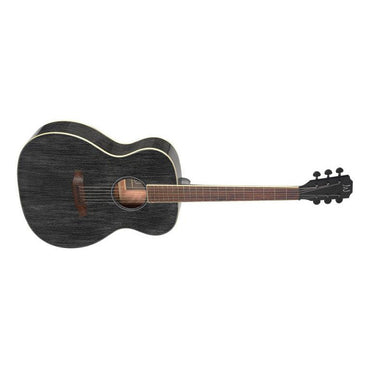 J.N Guitars YAK-A Auditorium guitar massiv mahogni dæk