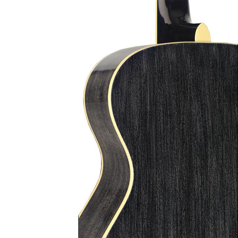 J.N Guitars YAK-A Auditorium guitar massiv mahogni dæk