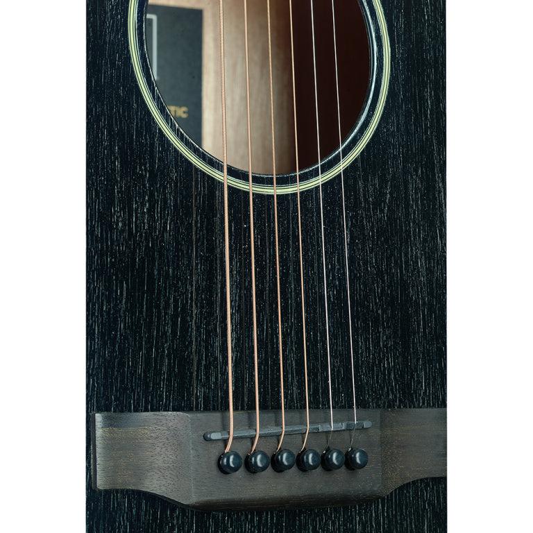 J.N Guitars YAK-A Auditorium guitar massiv mahogni dæk