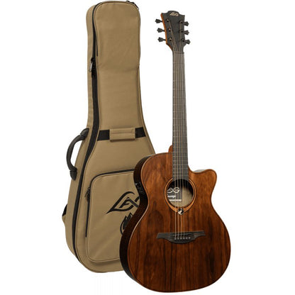 Lag Guitars SAUVAGE-ACE Sauvage Aditorium Cutaway Acoustic-Electric