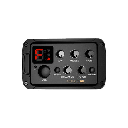 Lag Guitars T118ASCE-BRS Auditorium slim cut electro brown shadow