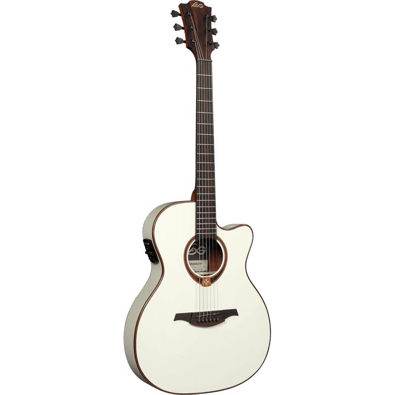 Lag Guitars T118ASCE-IVO Auditorium,slim,cutaway,electro,ivory