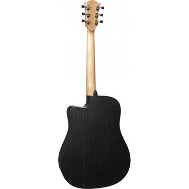 Lag Guitars T70DCE-B&B Dreadnought Cutaway Electro Black & Brown